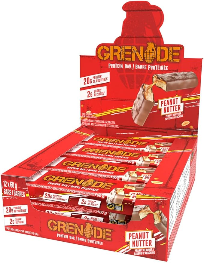 Grenade Peanut Nutter 60G 12CT